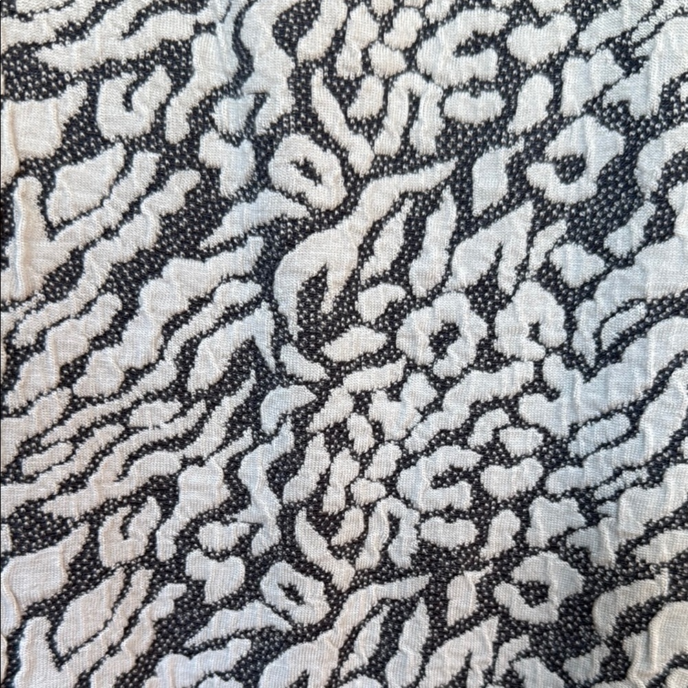 Free People Gray and White Animal Print Dress - Picture 3 of 6